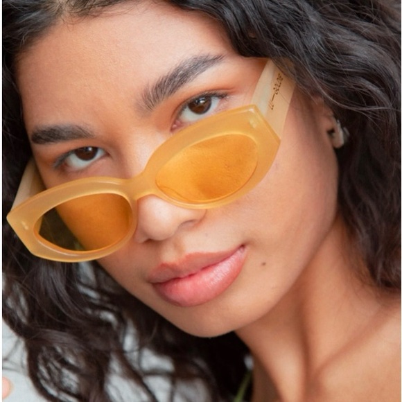 Lu Goldie Aurora Sunglasses - Anthropologie - Picture 6 of 6